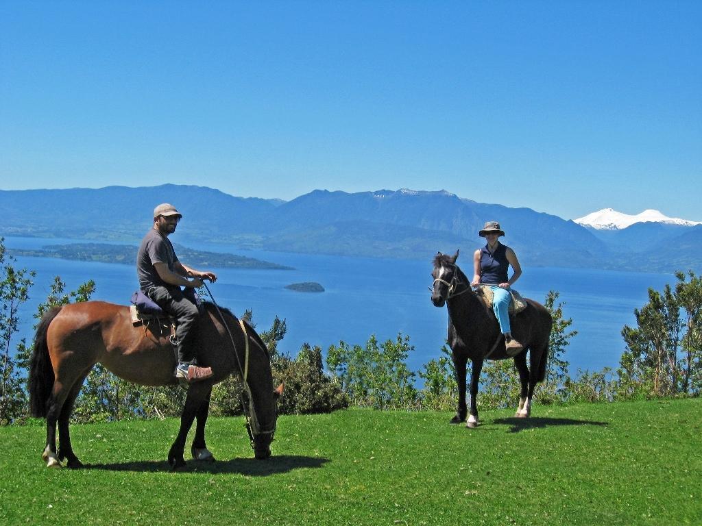 Parque Ilihue Villa Lago Ranco Bagian luar foto